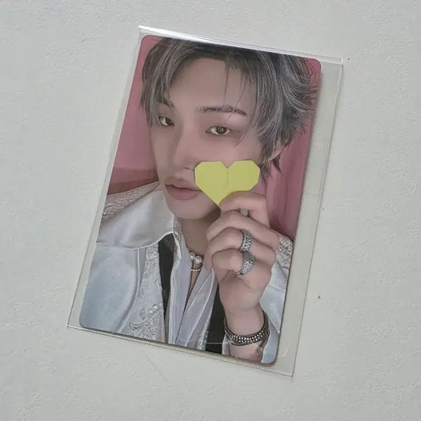 [BUNJANG] Ateez Mingi KQ Shop LP Photocard / 에이티즈 민기 케이큐샵 엘피 LP 특전 포카 kq샵