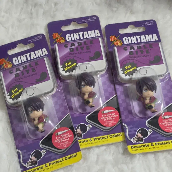 [BUNJANG] Gintama Shinsuke Takasugi Cable Ties (Sealed Bundle Set) / (미개봉/3개일괄) 은혼 타카스기 신스케 케이블타이