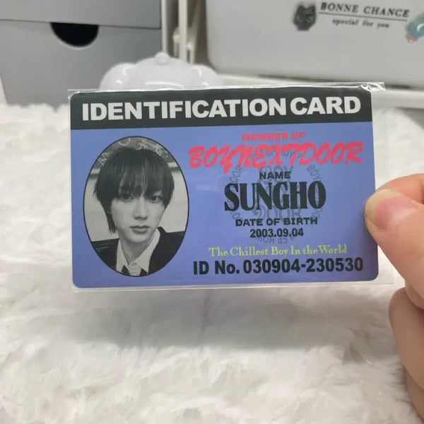 [BUNJANG] BounD Seungho Photocard / 보넷도 성호 포카 (처분)
