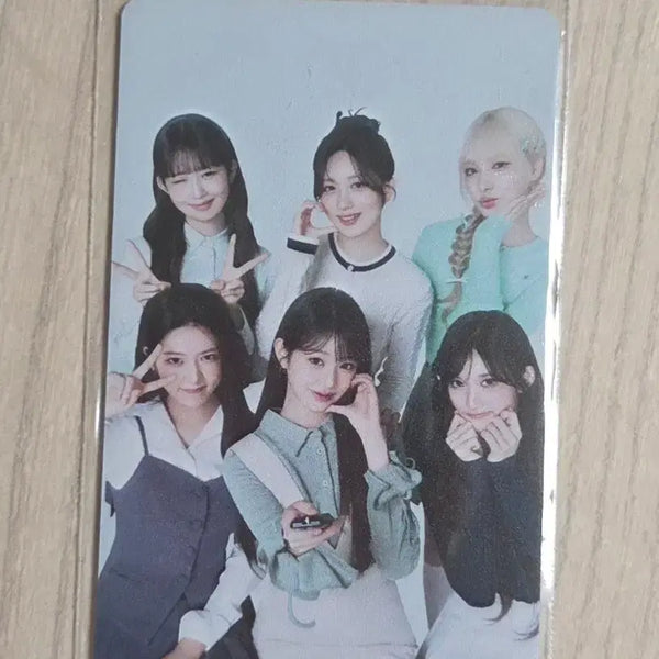 [BUNJANG] IVE Papa John's Group Photocard / 아이브 파파존스 단체 포카