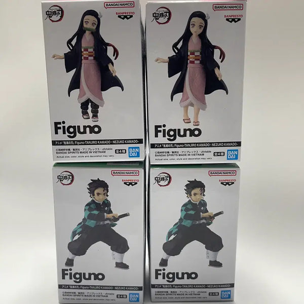[BUNJANG] Figuno Demon Slayer Tanjiro & Nezuko Set (Sealed) / (미개봉 정품)(반택가능)Figuno 귀멸의칼날 탄지로네즈코 4개 일괄최저가!