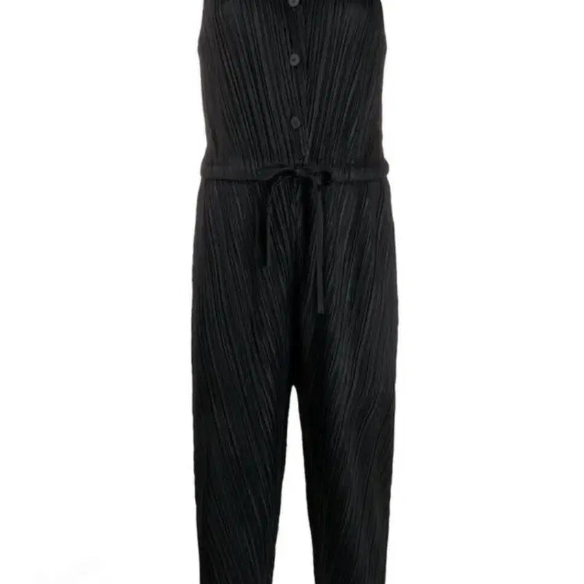 [BUNJANG] Issey Miyake Pleats Please Jumpsuit Black / 플리츠 플리즈 정품 점프수트 블랙