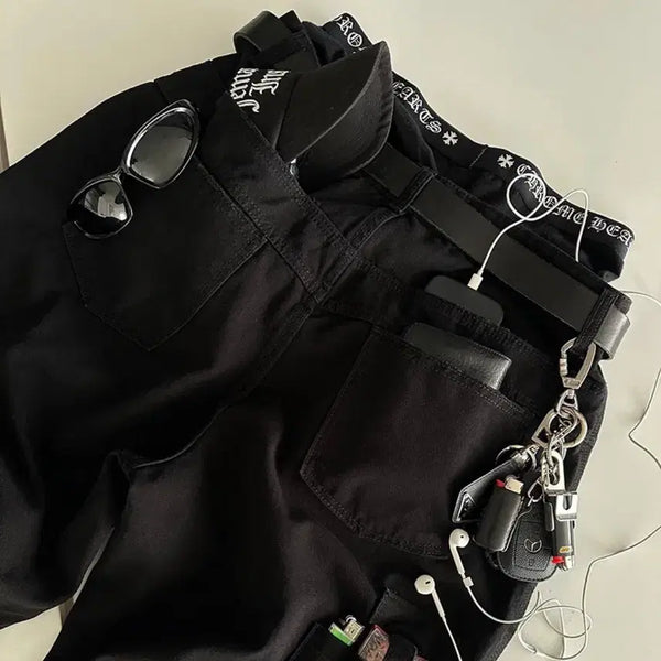 [BUNJANG] Not Seller Denim Shorts Black M / 낫셀러 데님 반바지 블랙 M 새상품