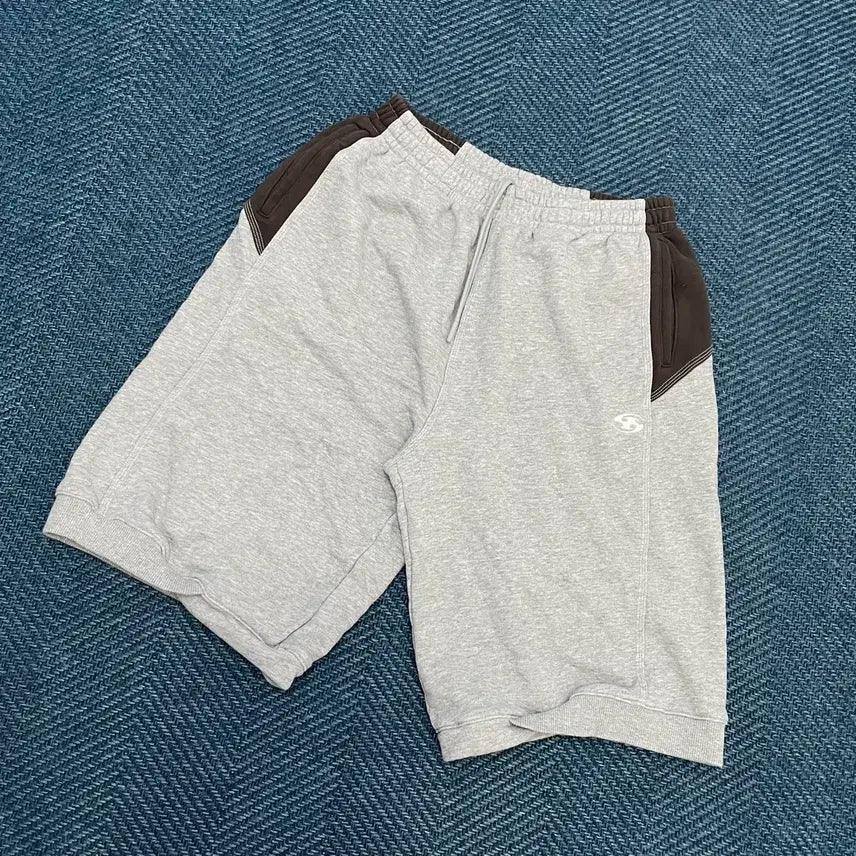 [BUNJANG] Sansan Gear Sweat Shorts / [1] 산산기어 츄리닝 반바지 스웻 쇼츠 만원샵