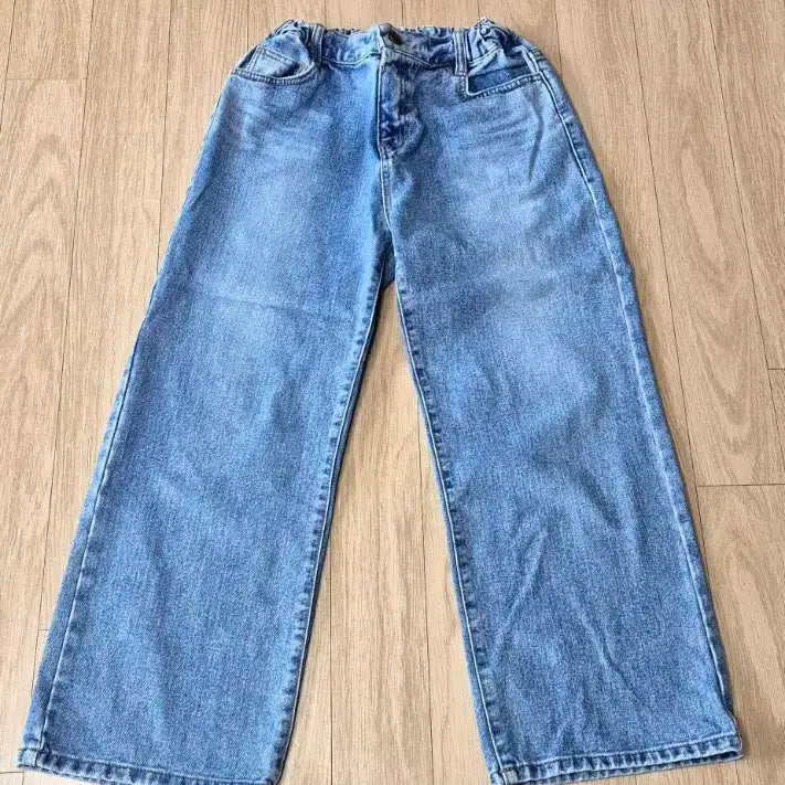 [BUNJANG] Market A Wide Denim Pants / 마켓A 와이드 청바지