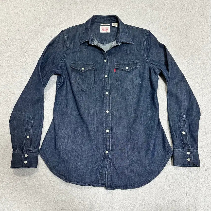 [BUNJANG] Levi's Women's Denim Shirt S / 리바이스 여성 데님 셔츠 s