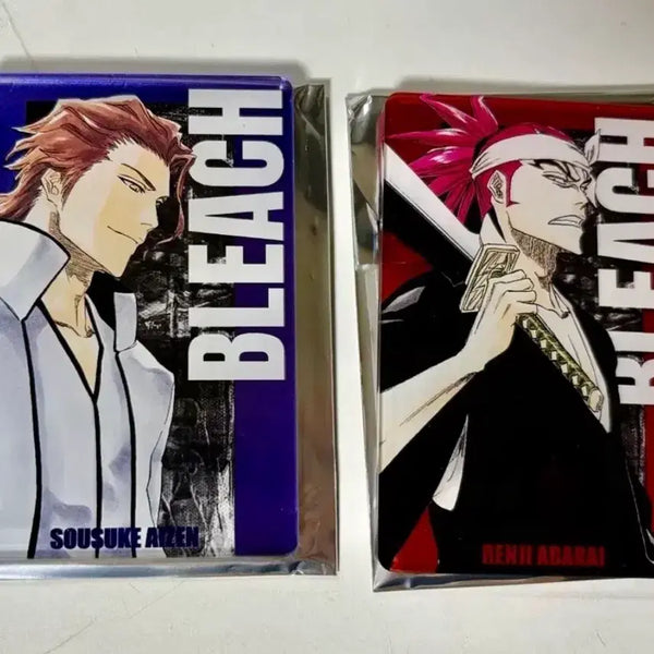 [BUNJANG] Bleach Original Art Status Acrylic Standee (Bundle Set) - Aizen, Renji / 일괄) 블리치 원화 스테이터스 아크릴 아이젠 렌지 새상품