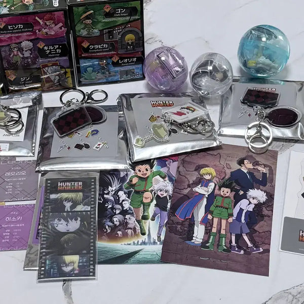[BUNJANG] Hunter x Hunter Gacha, Figure, Merchandise Bundle Set / 헌터헌터 가챠, 피규어, 굿즈 일괄 처분