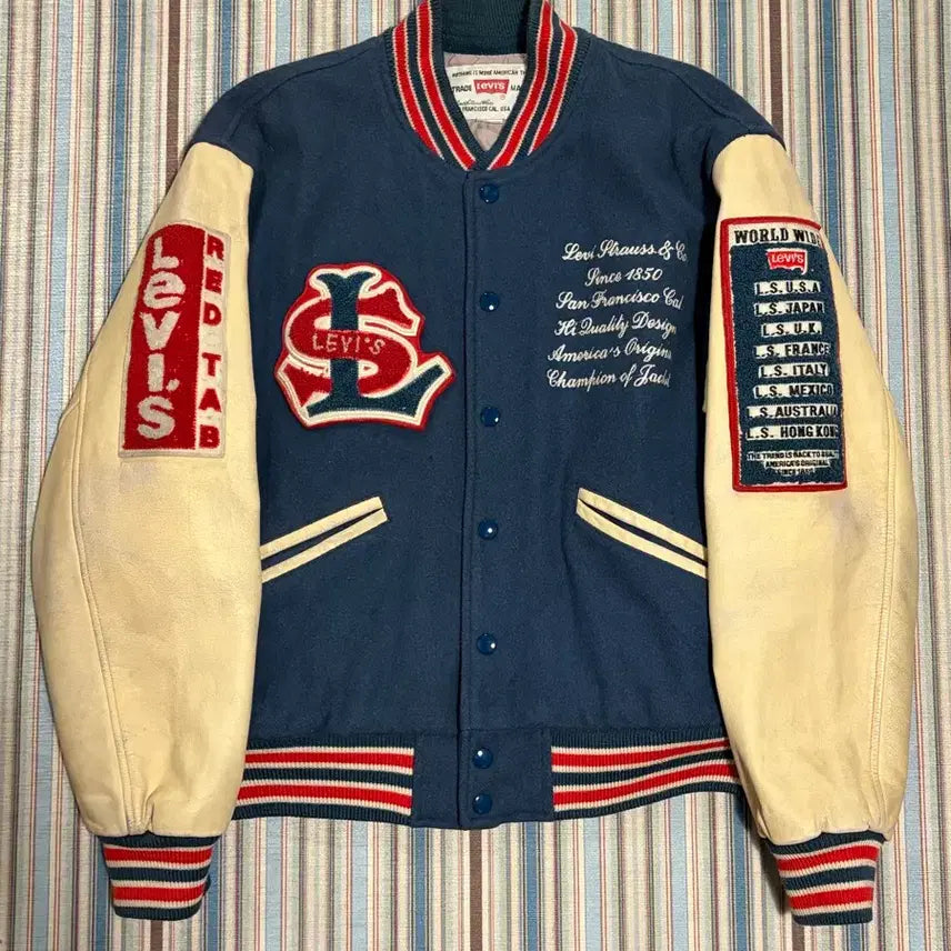 [BUNJANG] Levi's 90s Worldwide Varsity Jacket Size M / 90s Levis worldwide varsity jacket