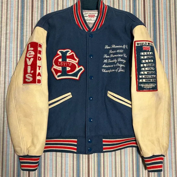 [BUNJANG] Levi's 90s Worldwide Varsity Jacket Size M / 90s Levis worldwide varsity jacket