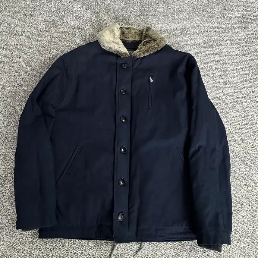[BUNJANG] Prismworks N-1 Deck Jacket Navy XL / 프리즘웍스 덱자켓 n1 XL