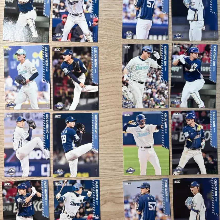 [BUNJANG] NC Dinos Baseball Team Player Photocard Set - Home & Away Uniforms / 엔씨김휘집이준혁구창모박민우전사민김형준김주원전사민nc포토카드노멀홈어웨이야구