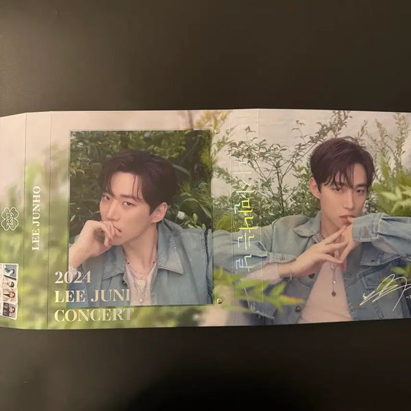 [BUNJANG] 2PM Junho Re:view A4 Binder with 30 Pages (Photocard Holder) / 준호 다시만나는날 랜덤포토 트레카 트카 A4 바인더 + 속지 30장