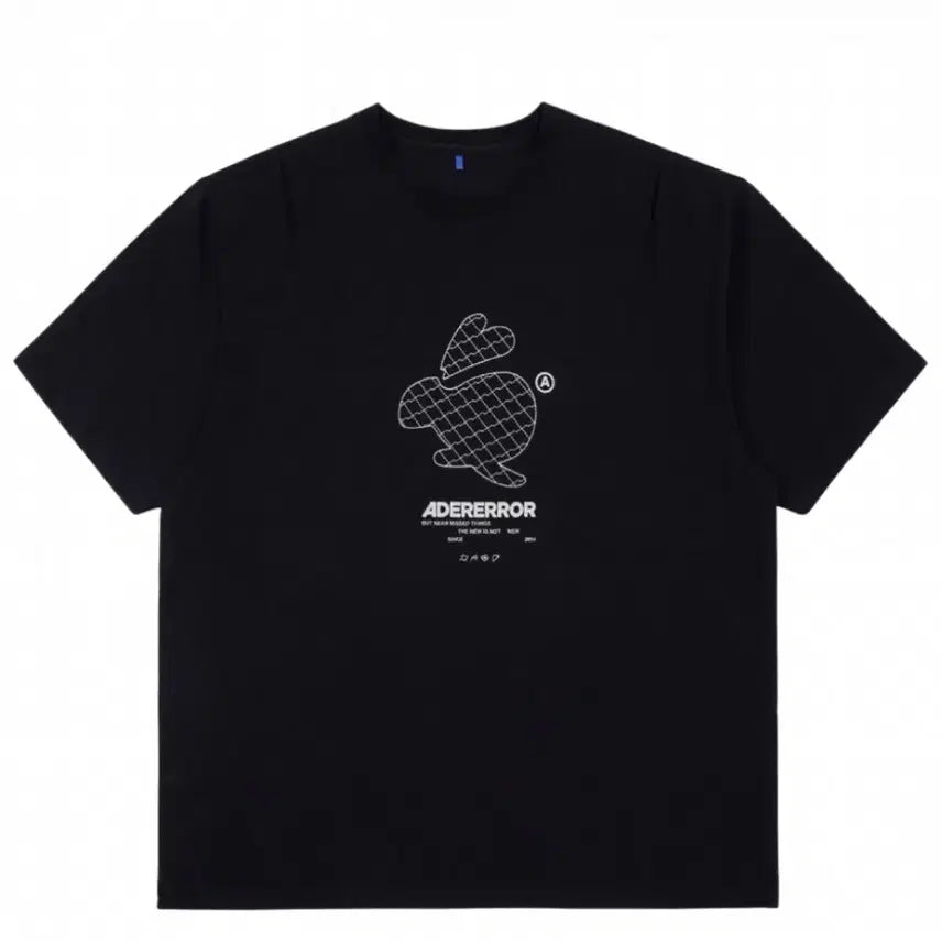 [BUNJANG] Ader Error Twini Logo T-Shirt Noir / [A3] 아더에러 트위니 로고 티셔츠 느와르