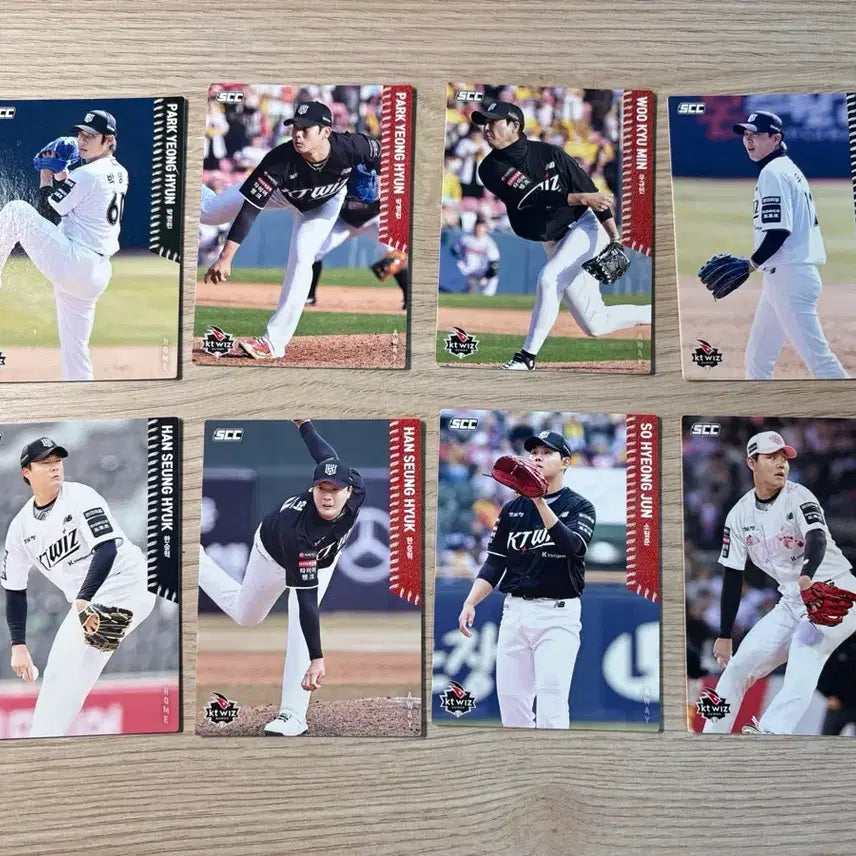 [BUNJANG] KT Wiz Baseball Photocard Bundle Set - Younghyun, Kyubin, SeungHyuk, SoHyeongjun / KT박영현우규빈한승혁소형준케이티위즈포토카드노멀말홈어웨이야구kbo