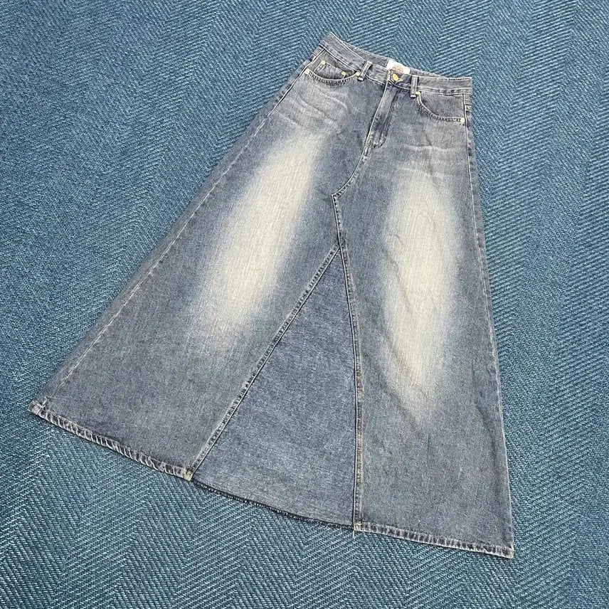 [BUNJANG] OOT Vintage Long Denim Skirt Women's M / [여성M] 오오티 OOT 롱 청 스커트 치마 만원샵