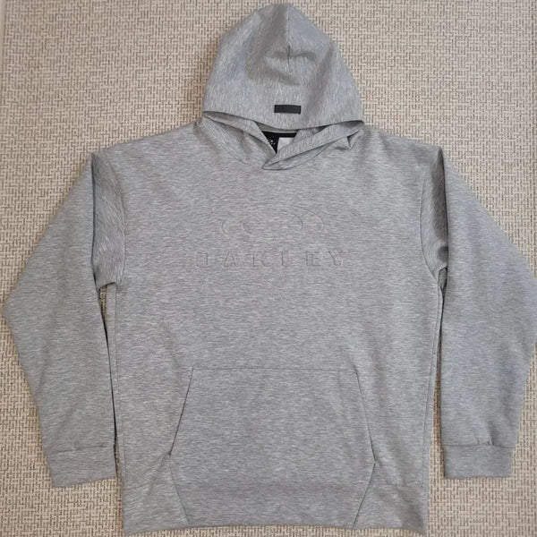 [BUNJANG] Oakley Grey Fleece Hoodie XL / 오클리 그레이 기모 후드티 XL
