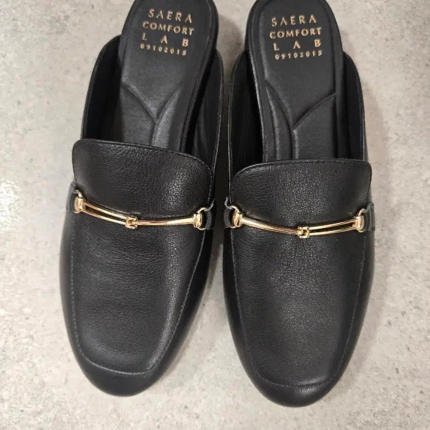 [BUNJANG] Saera Comfort Lab Black Mules / 새라 컴포트 뮬 블랙