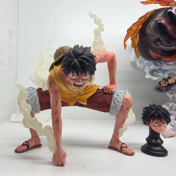 [BUNJANG] Licking Dog Gear 2nd Luffy Resin Figure / 원피스 레진 피규어 리킹독 기어2 세컨드 루피 팝니다.