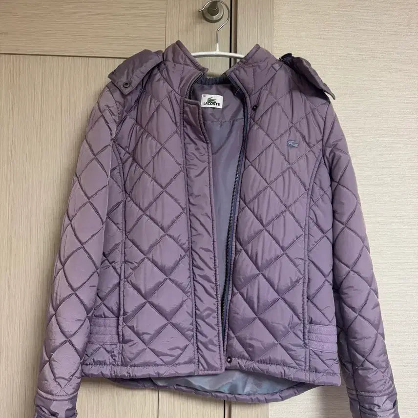 [BUNJANG] Lacoste Quilted Padded Jacket Size 36 / 라코스테 퀄팅 패딩 36