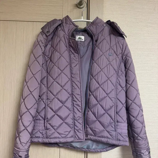 [BUNJANG] Lacoste Quilted Padded Jacket Size 36 / 라코스테 퀄팅 패딩 36