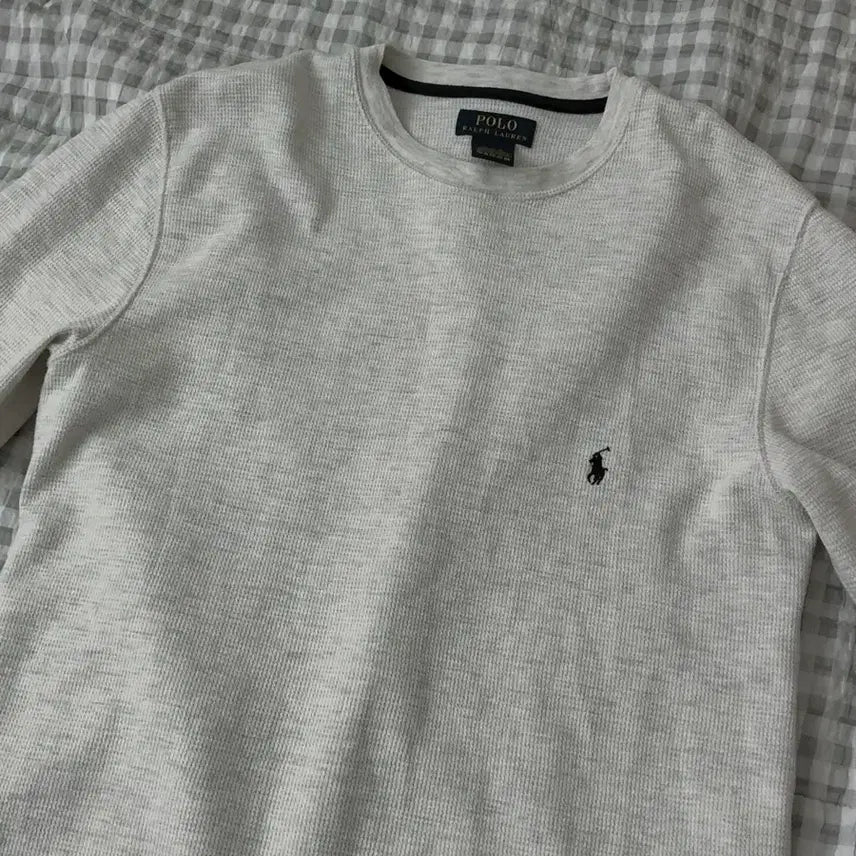 [BUNJANG] Polo Ralph Lauren Waffle Long Sleeve Shirt M / 폴로 랄프로렌 와플 긴팔M