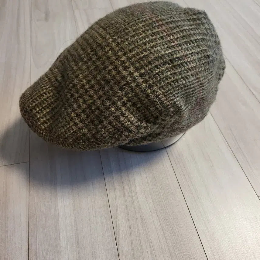 [BUNJANG] Polo Ralph Lauren Houndstooth Wool Tweed Hunting Cap Beret / 폴로랄프로렌 하운드투스 해링본 울 트위드 체크 헌팅캡 베레모 모자