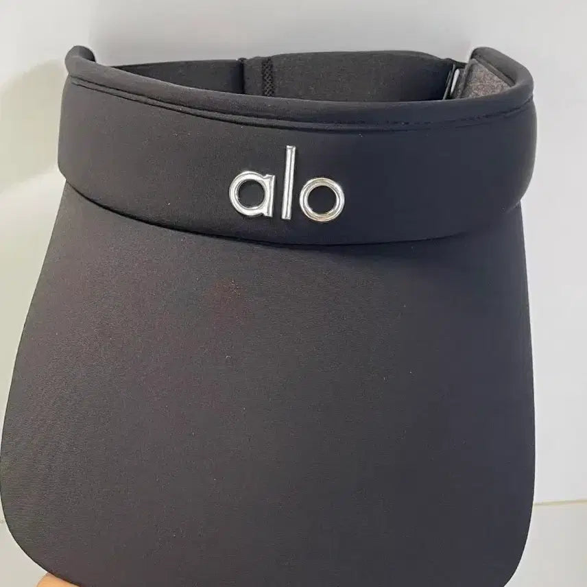 [BUNJANG] Alo Silver Logo Sun Cap / alo 알로 실버 선캡