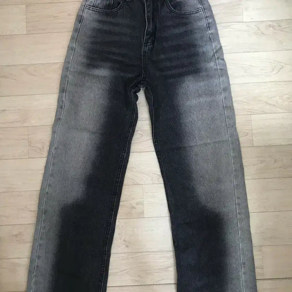 [BUNJANG] Black Denim Jeans / 흑청바지