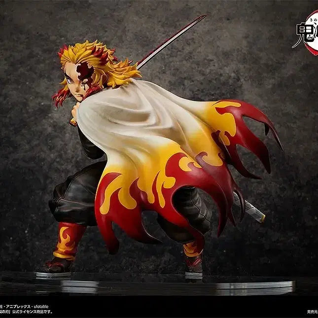 [BUNJANG] Puri 1/4 Scale Kyojuro Rengoku Figure / 프링 렌고쿠 피규어 1/4 사이즈 귀멸의칼날