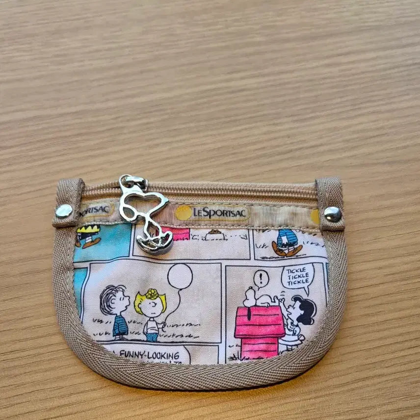 [BUNJANG] Lesportsac Snoopy Coin Pouch Card Holder / 레스포삭 동전 지갑 키코인 파우치 카드지갑 스누피