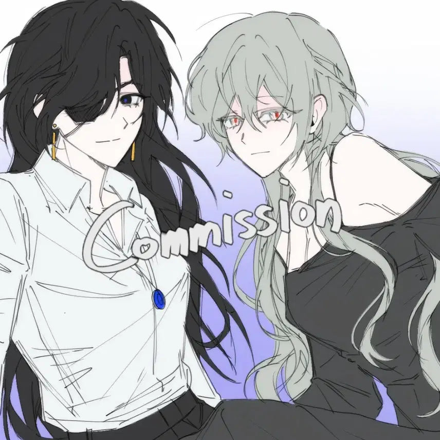 [BUNJANG] Character Art Commission - Pair / [페어0.3~] 가볍게 페어 그림커미션