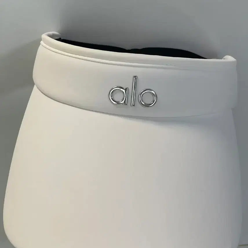[BUNJANG] Alo Silver Logo Sun Cap / alo 알로 실버 선캡