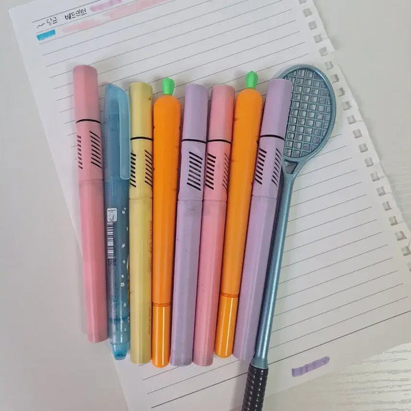 [BUNJANG] Ballpoint Pen & Highlighter Set / 볼펜 & 형광펜 세트판매