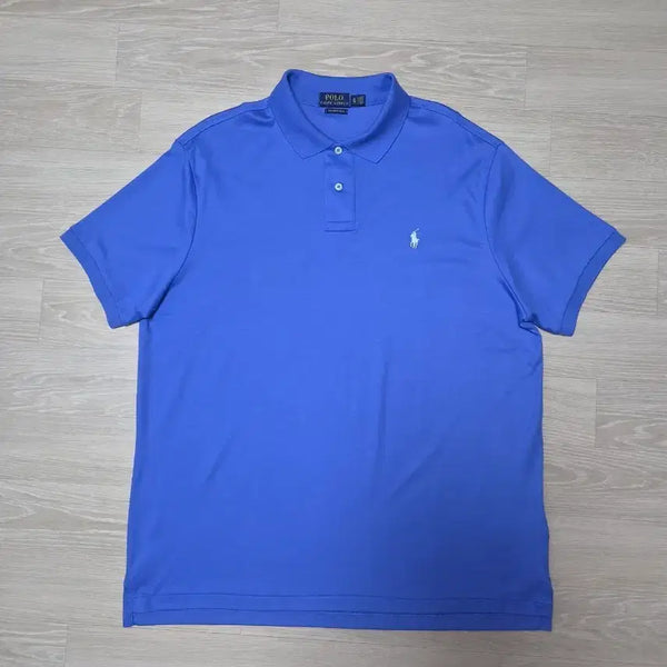 [BUNJANG] Polo Ralph Lauren Functional Cotton Polo Shirt Cobalt Blue 2XL / 폴로 랄프로렌 기능성 카라티 코발트 블루2XL