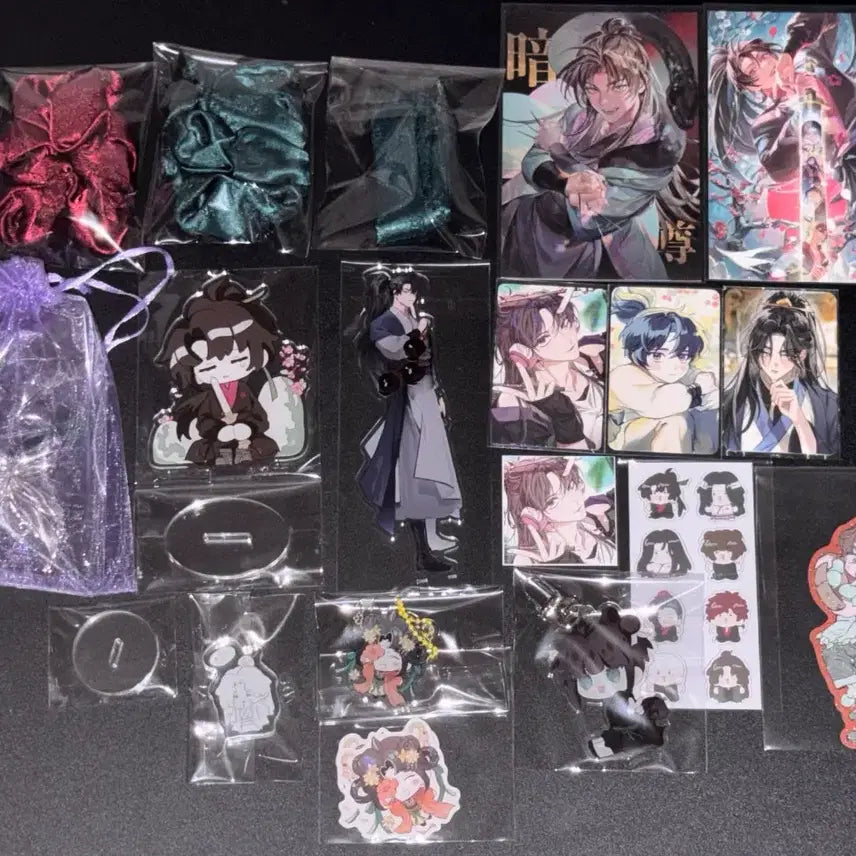 [BUNJANG] Hwasan Gwihwan Cheongmyung Plum Blossom Sword Saint Cafe Lucky Draw First Prize Acrylic Bundle Set / 화산귀환 화귀 청명 매화검존 카페 럭드 1등상 비공굿 아크릴 일괄 판매