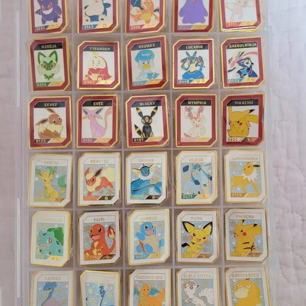 [BUNJANG] Lee Isaac Toast Pokemon Full Set Pins / 이삭토스트 포켓몬 뱃지 1.2.3차 전종 일괄