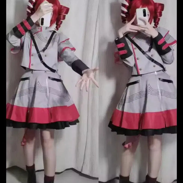 [BUNJANG] Kasane Teto SV Cosplay Set / 보컬로이드 카사네 테토 sv 코스프레ㅣ음합엔 미소녀