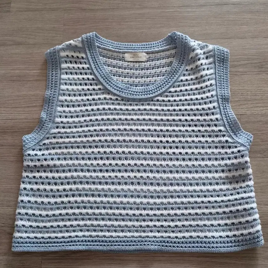 [BUNJANG] Short Sleeve Knit Vest / 반팔 니트 베스트