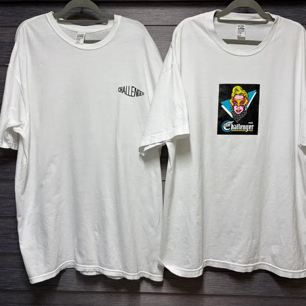 [BUNJANG] Challenger Tiger T-shirt & Mask T-shirt Bundle / 2개 묶음판매 XL) CHALLENGER 챌린저 마스크, 타이거 티셔츠