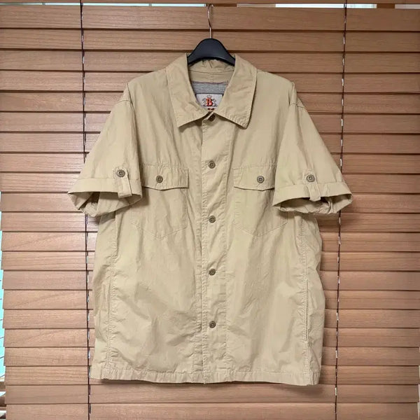 [BUNJANG] Baracuta Safari Short Sleeve Shirt / Baracuta 바라쿠타  사파리 반팔 셔츠 L사이즈