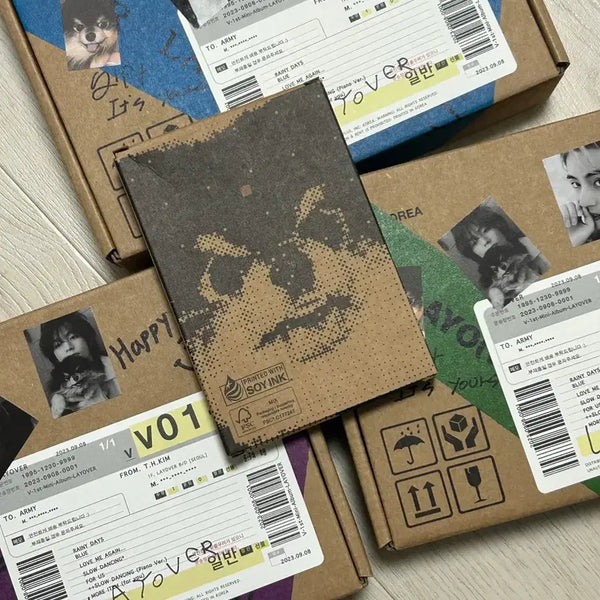 [BUNJANG] BTS V Solo Album 'Layover' Set / V LAYOVER 앨범 세투