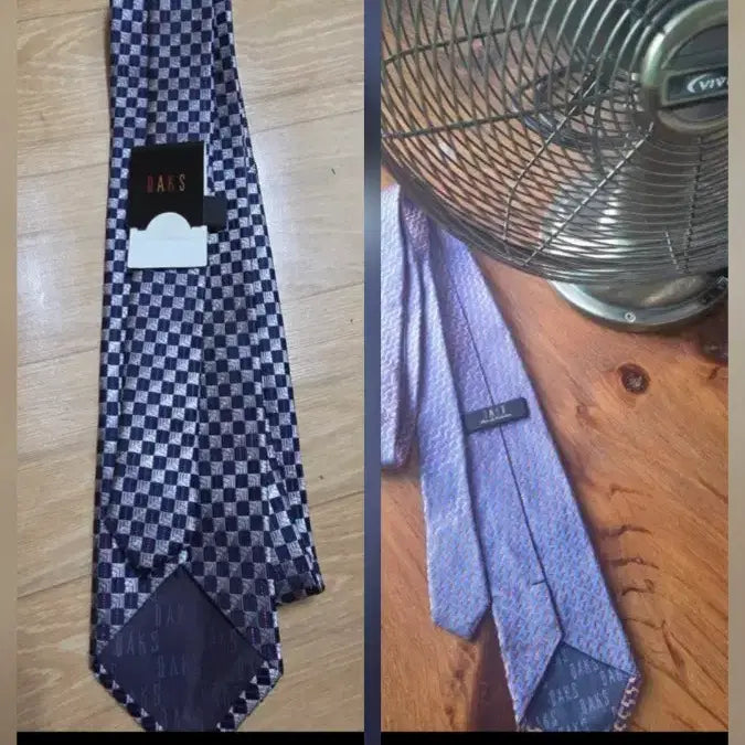 [BUNJANG] Daks Purple Pattern Necktie / 닥스 넥타이 새상품..연보라색 패턴