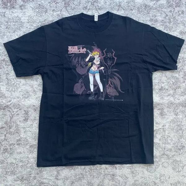 [BUNJANG] Blue Exorcist Bootleg Anime T-Shirt XL / 청의 엑소시스트 부틀렉 애니메이션 티셔츠 애니티