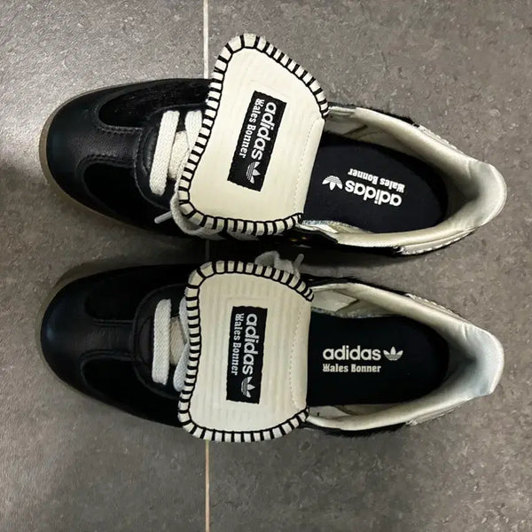 [BUNJANG] Adidas x Wales Bonner Pony Tonal Samba Core Black Cream White / 아디다스 x 운동화 웨일스 보너 포니 토널 삼바 코어 블랙 크림 화이트