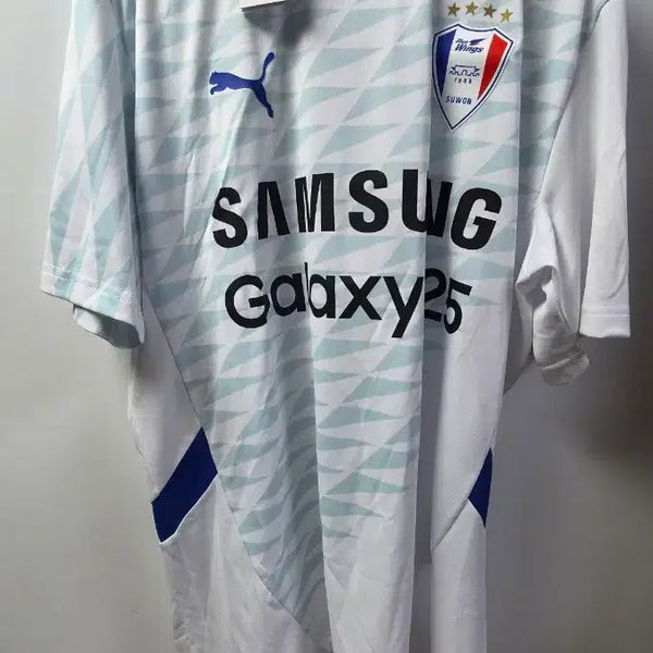 [BUNJANG] Suwon Samsung Retro Away Ilchenko Full Marking Jersey 2XL / 수원삼성 레트로 어웨이 2Xl 일류첸코 풀마킹
