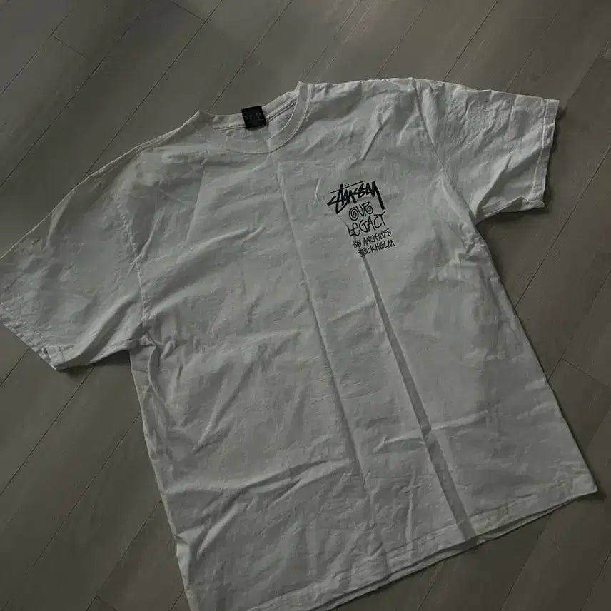 [BUNJANG] Stussy x Our Legacy Workshop 8 Ball Pigment Dyed T-Shirt / 스투시x아워레가시 워크샵 8볼 피그먼트 다이드 티셔츠 L사이즈