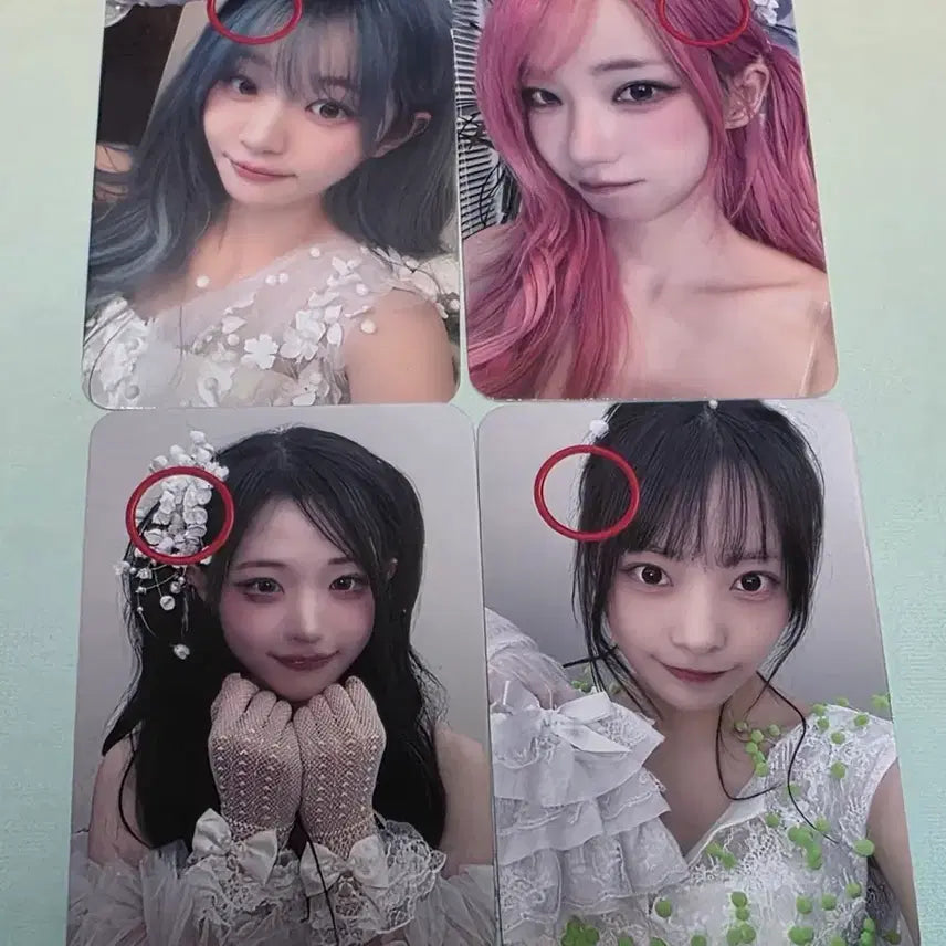 [BUNJANG] QWER 5.9 Dimmamue Lucky Draw Double-Sided Photocard Set / QWER 5.9 디마뮤 미공포 양면포카 세트
