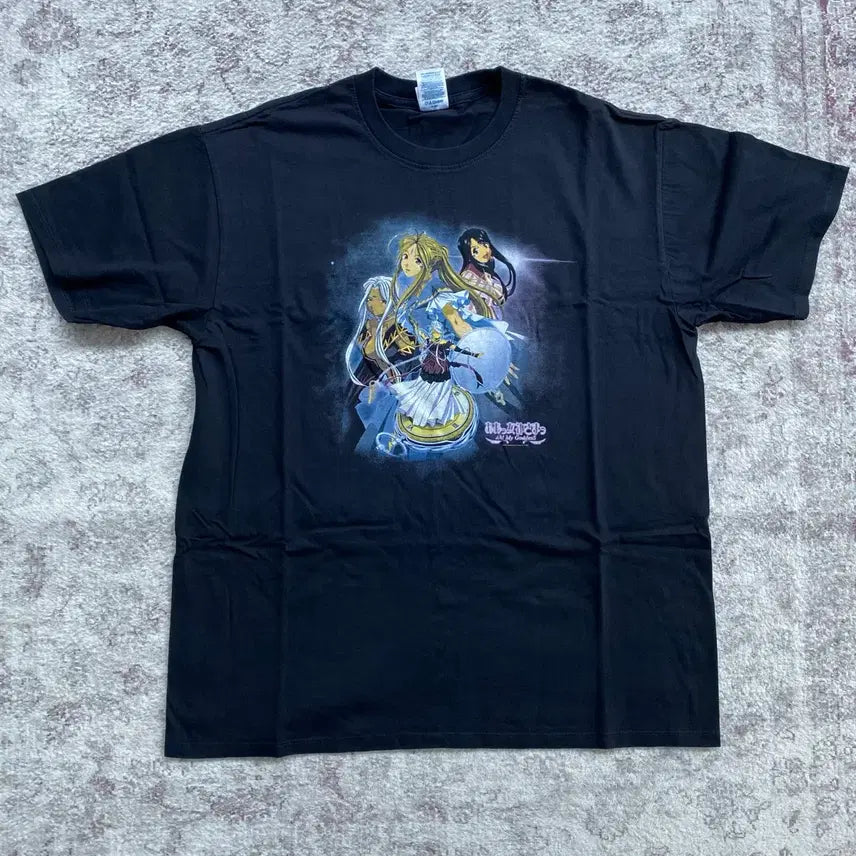 [BUNJANG] Anime "My Goddess" Bootleg T-Shirt / 오나의여신님 부틀렉 애니메이션 티셔츠 애니티