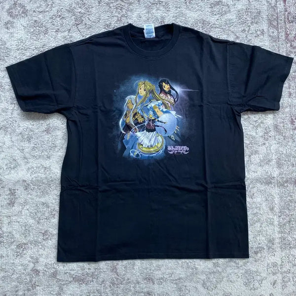 [BUNJANG] Anime "My Goddess" Bootleg T-Shirt / 오나의여신님 부틀렉 애니메이션 티셔츠 애니티